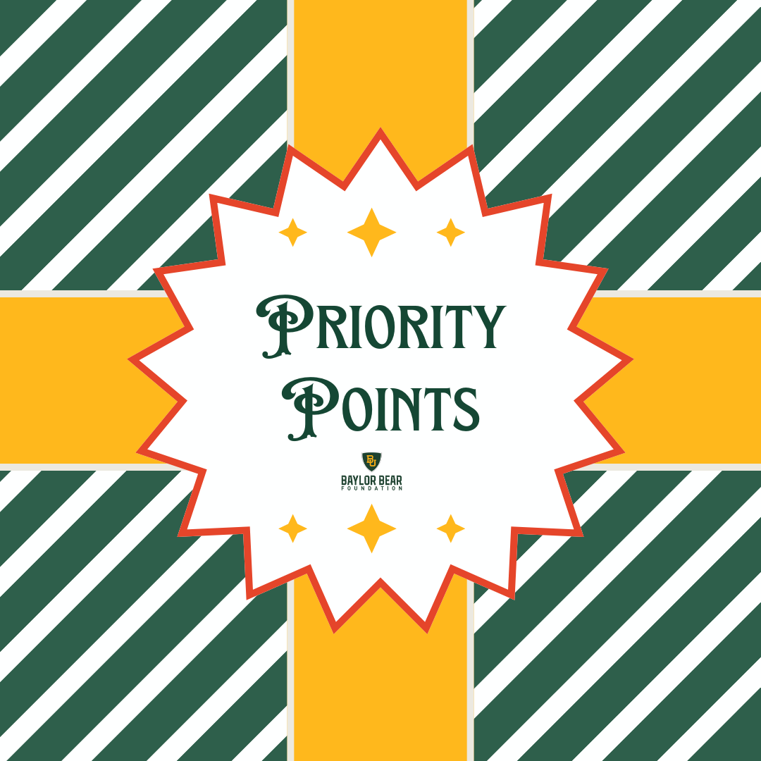 Priority Points Incentive